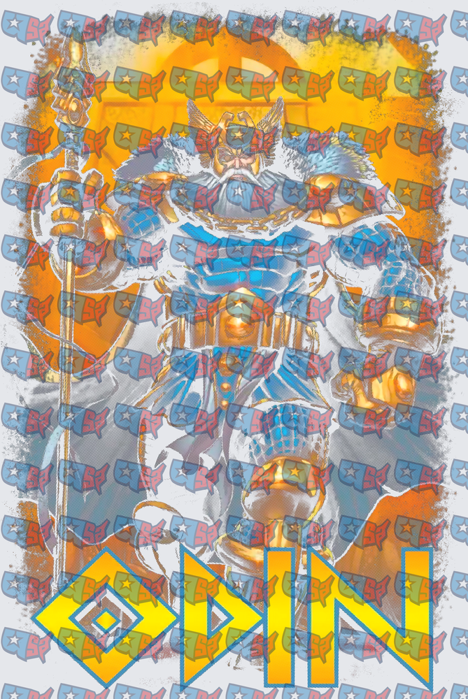 Odin All-Father Marvel Comics Warrior God Design (DTF)