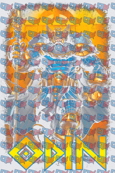 Odin All-Father Marvel Comics Warrior God Design (DTF)