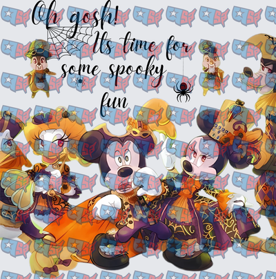 Oh Gosh Spooky Fun Halloween Mouse Characters (DTF)