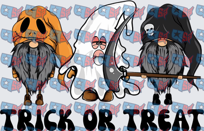 Halloween Gnomes Trick Or Treat (DTF)
