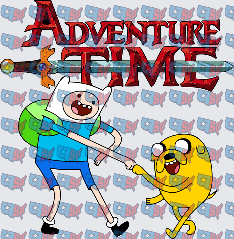 Adventure Time Finn and Jake Fist Bump (DTF)