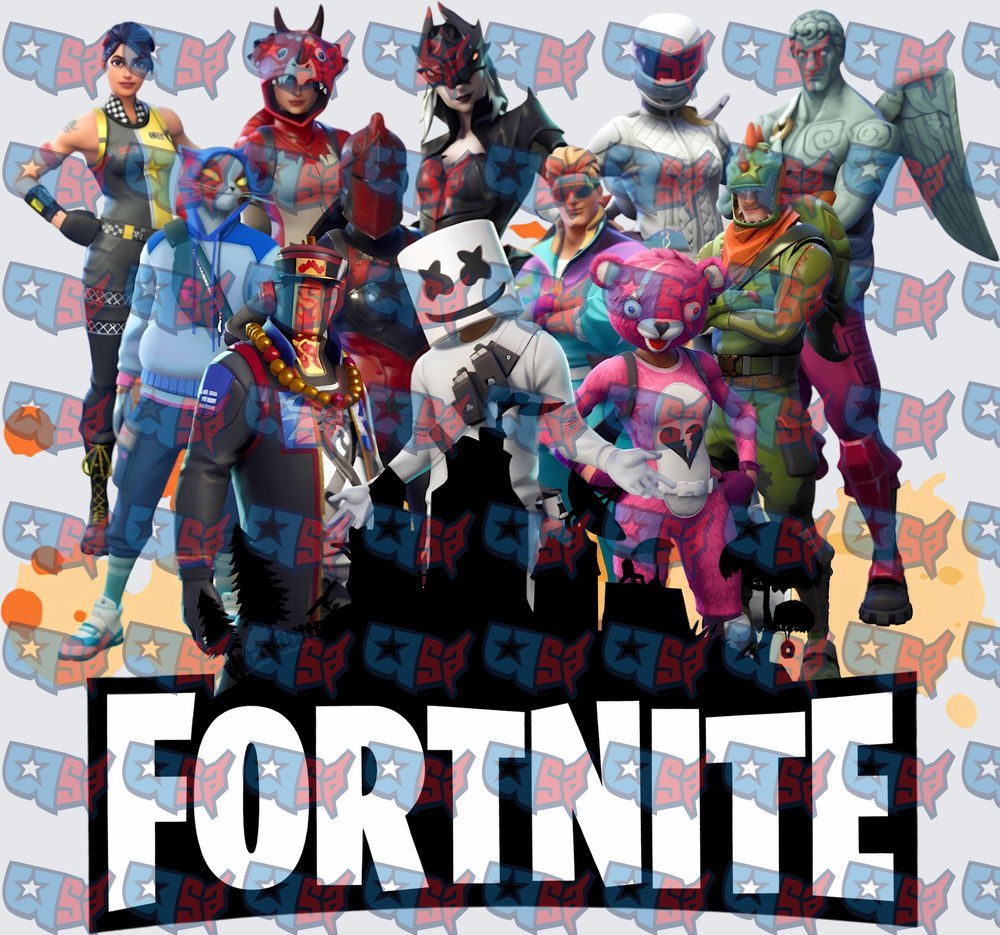Fortnite Squad Multiple Skins Group Character (DTF)