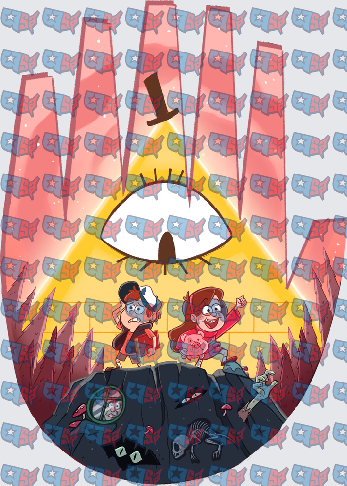 Twin Siblings Face Giant Illuminati Eye Villain (DTF)
