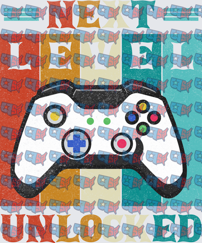 Next Level Unlocked Gamer Controller Retro (DTF)