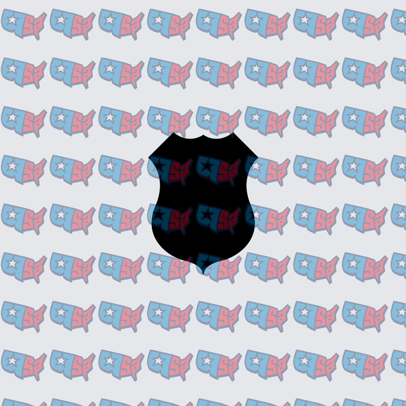 USA Map Star Pattern Repeating Design (DTF)